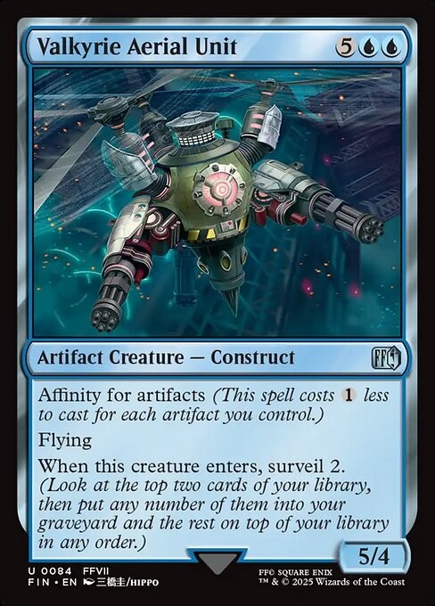 [MTG] Valkyrie Aerial Unit (0084) (FIN) NM