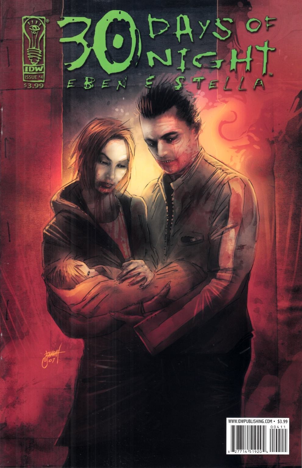30 Days of Night Eben Stella #4 (2007) VF (8.0) IDW FREE Ship over $50.00