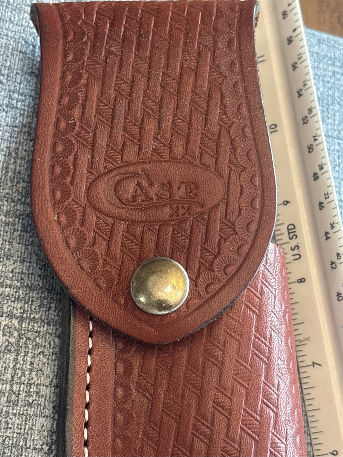 Vintage 11 Inch W R Case & Sons Leather Knife Sheath – Bradford, PA