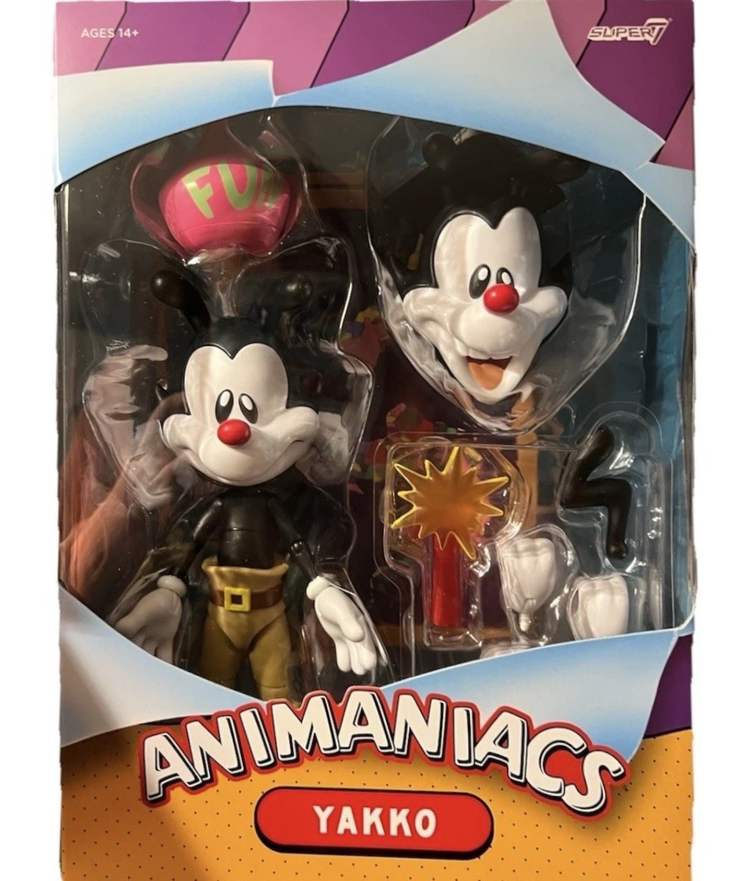 Animaniacs Yakko 7” Super7 Ultimates Wave 1 New