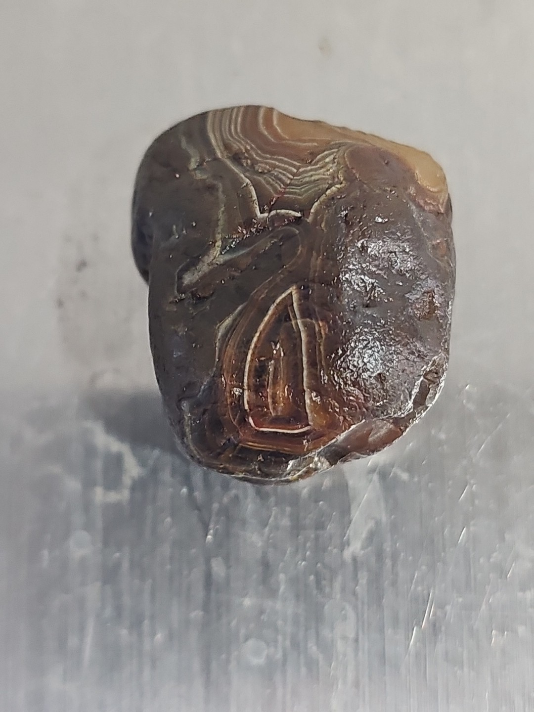 Awesome 2.5oz Lake Superior Agate Banded Many Lines