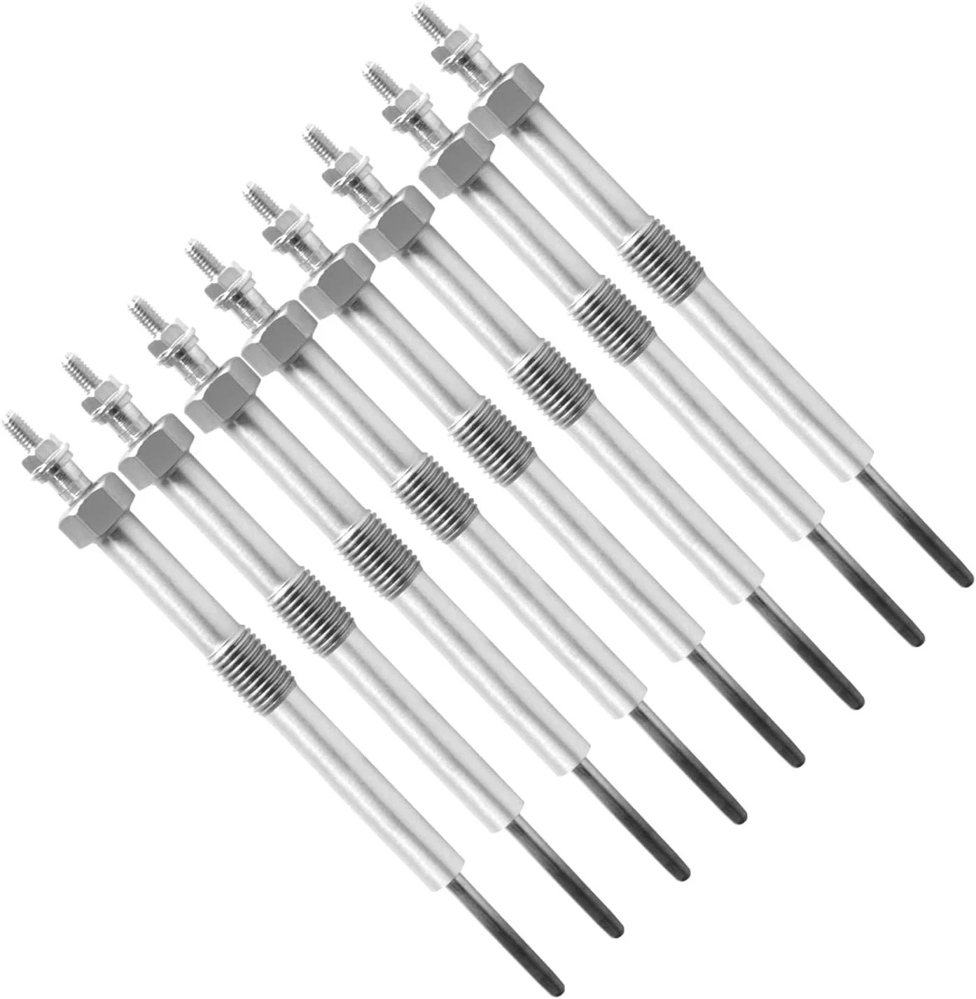8PCS Glow Plugs 9G Replace 12639701 97364968 Compatible with Chevy GMC Duramax 6