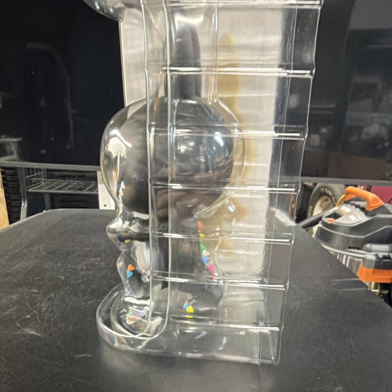 Zimomo ST Black Clear Labubu Kasing Lung How2Work Rare Designer Art Toy