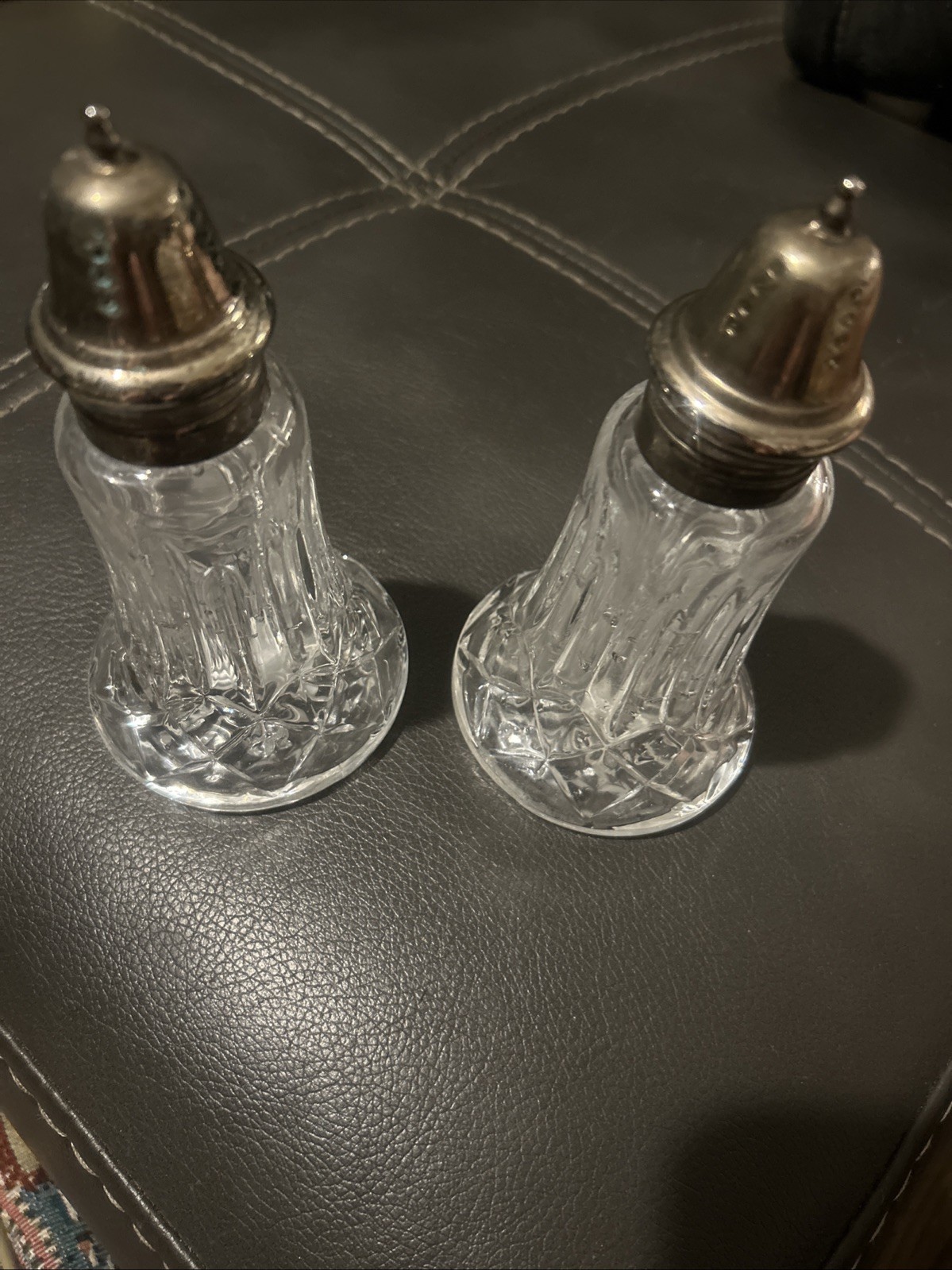 Crystal Legends Fluted Large Salt & Pepper Shaker