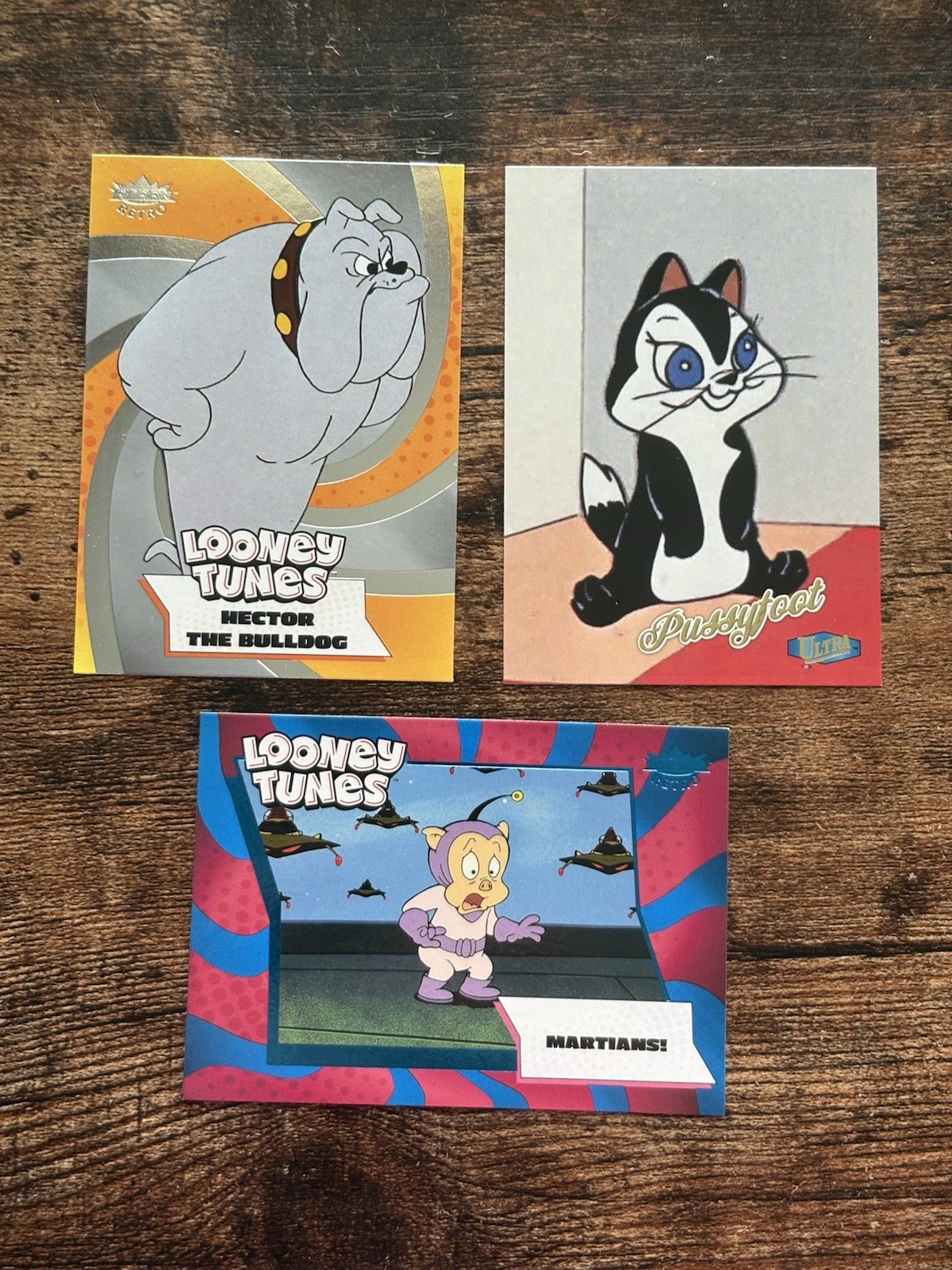 Fleer Retro Looney Tunes (3) Card Lot