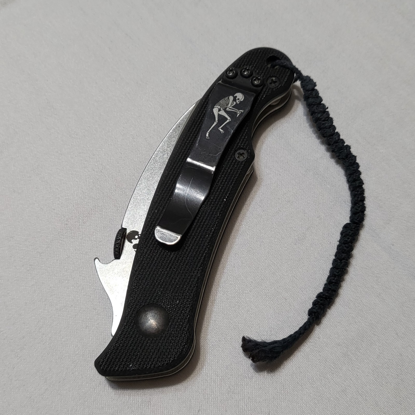 Emerson Knives Elvia-W, Ed’s Manifesto Collab W/ Sneakreaper Pocket Clip