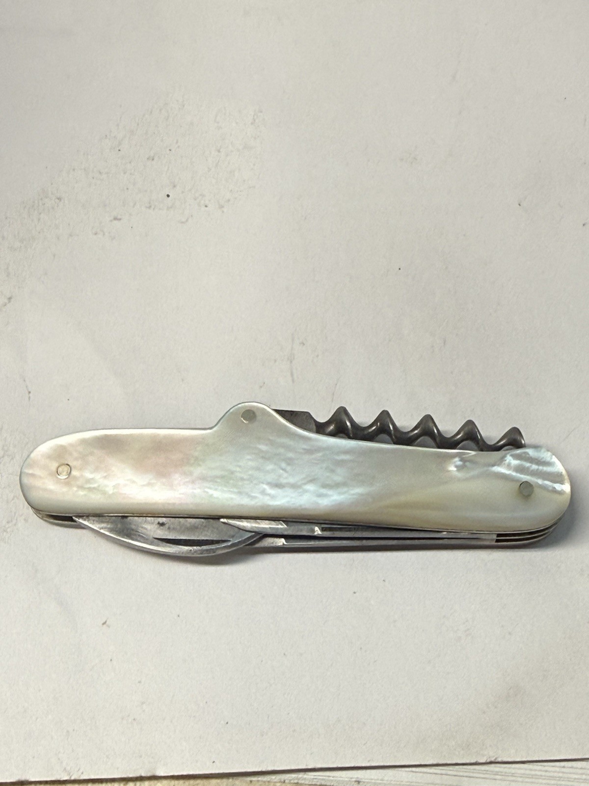 SCHRADE CUT CO WALDEN NY MOP Cork, Screw ￼POCKET KNIFE Clean