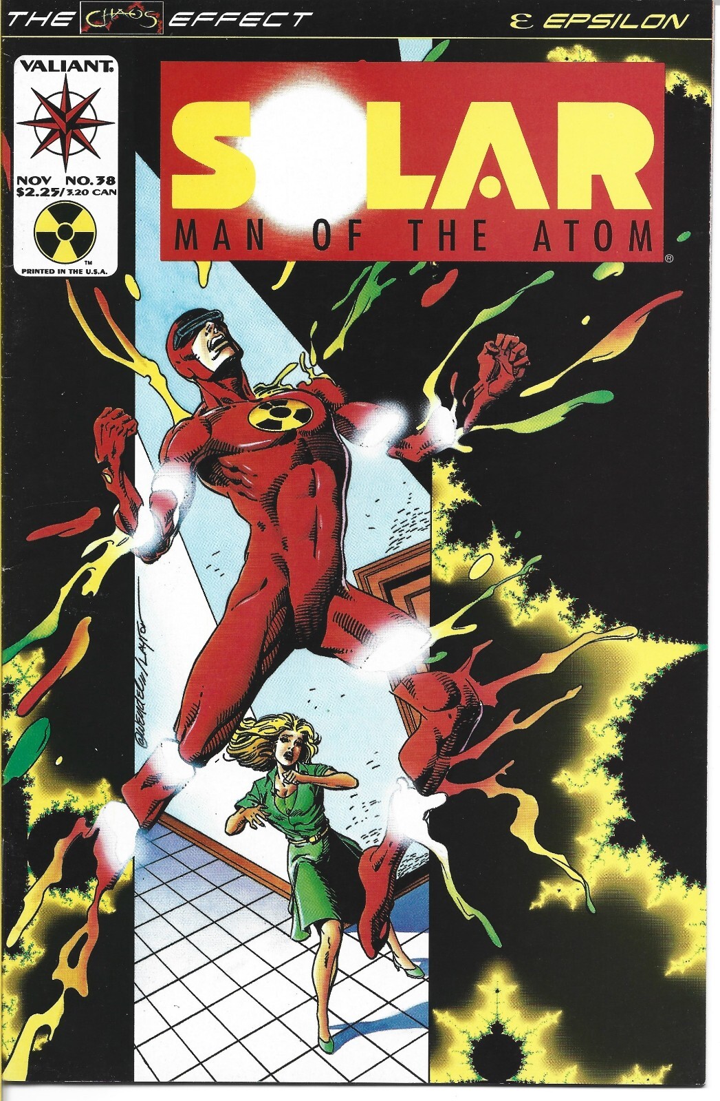 SOLAR MAN OF THE ATOM #38 VALIANT COMICS 1994 BAGGED AND BOARDED