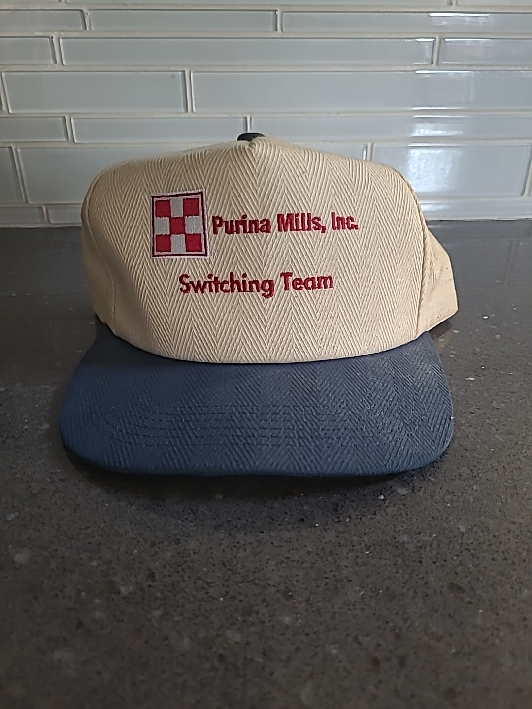 Purina Mills Inc Switching Team Adjustable K Products Hat Orange City RARE