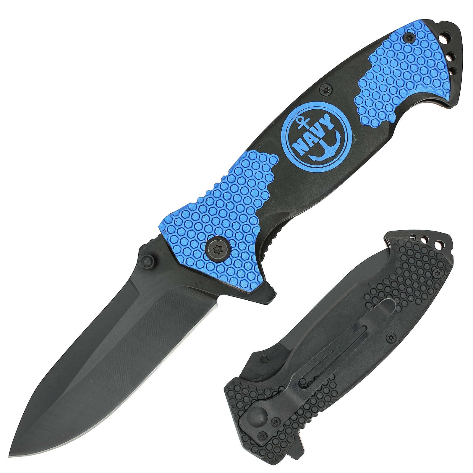 New High Quality Assisted Opening Survival Pocket Folding Knife Drop Point Blade