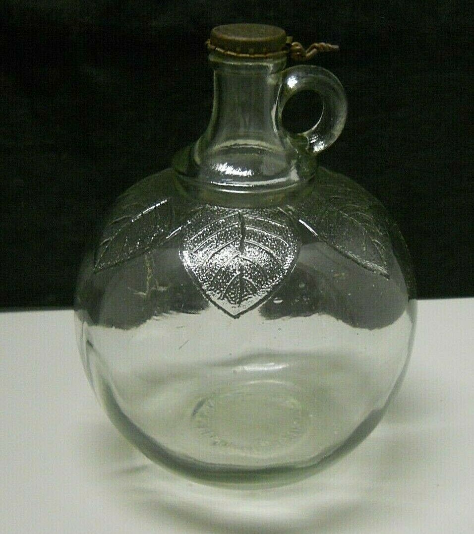 Vintage Laird & Co Eatontown New Jersey Cider Apple Vinegar Glass Jug 1930s
