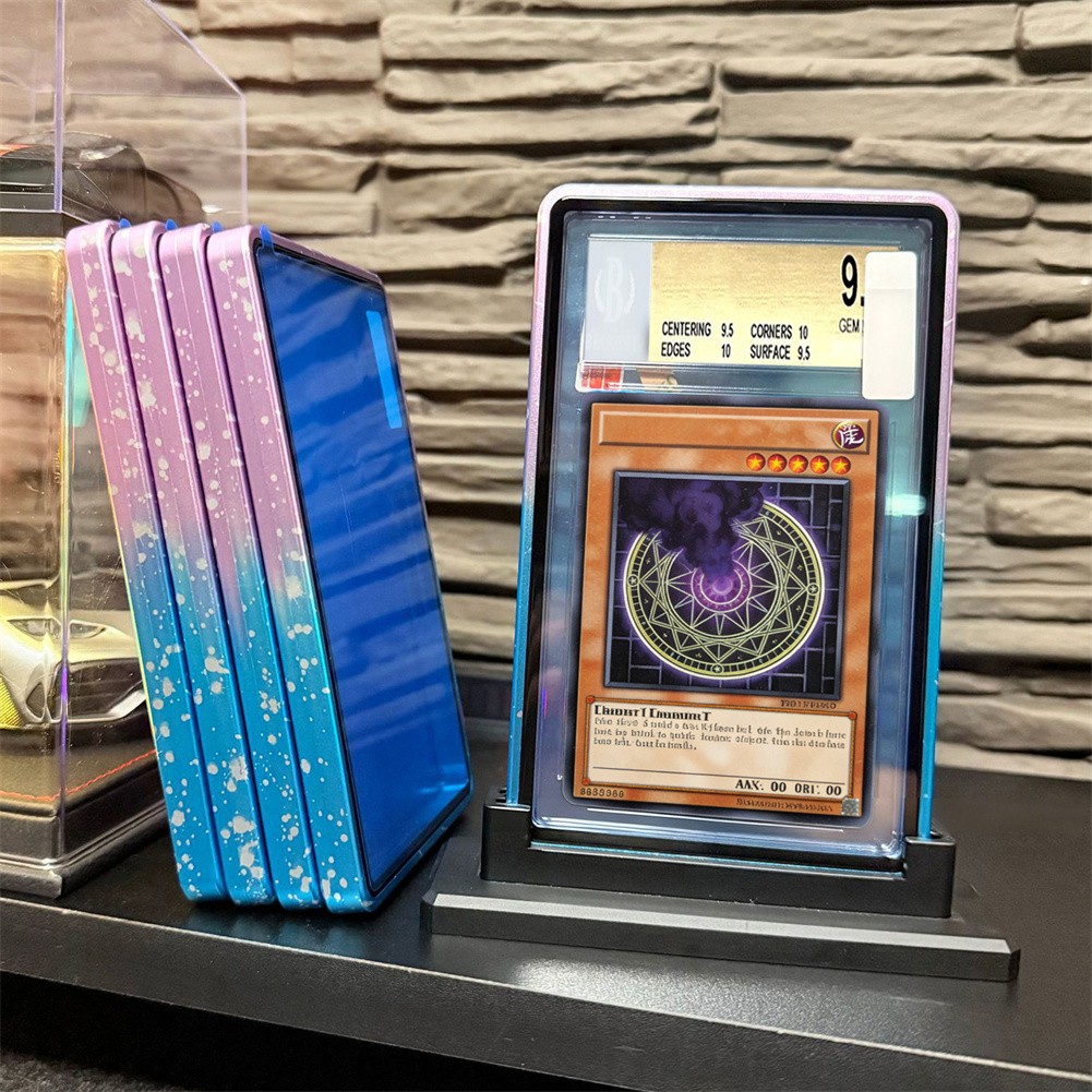 Magnetic Metal Slabs Protector for BGS Graded Cards UV-Resistant Case Sleeves