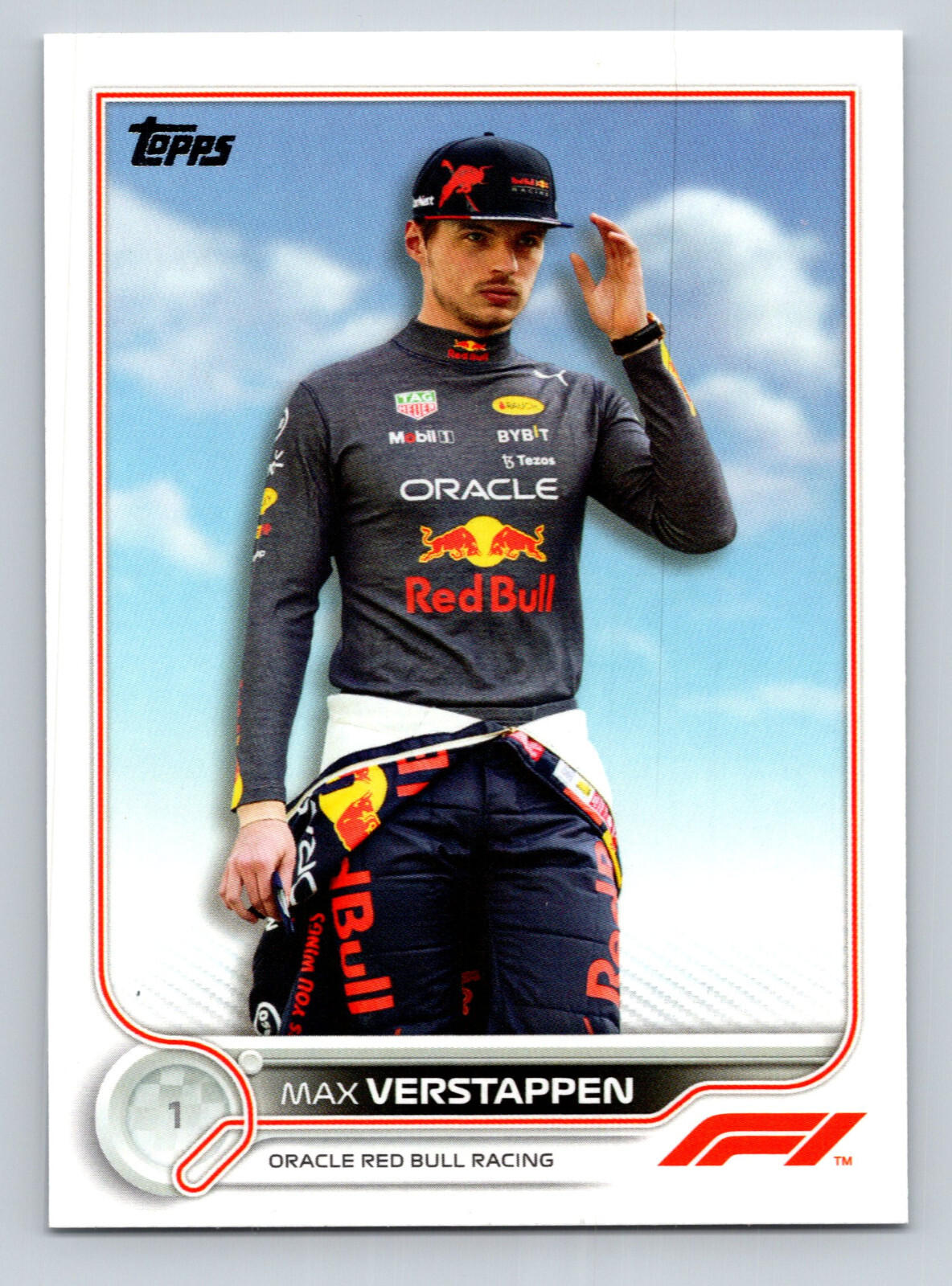 Topps Formula 1 Max Verstappen #2 Trading Card Oracle Red Bull Racing Honda