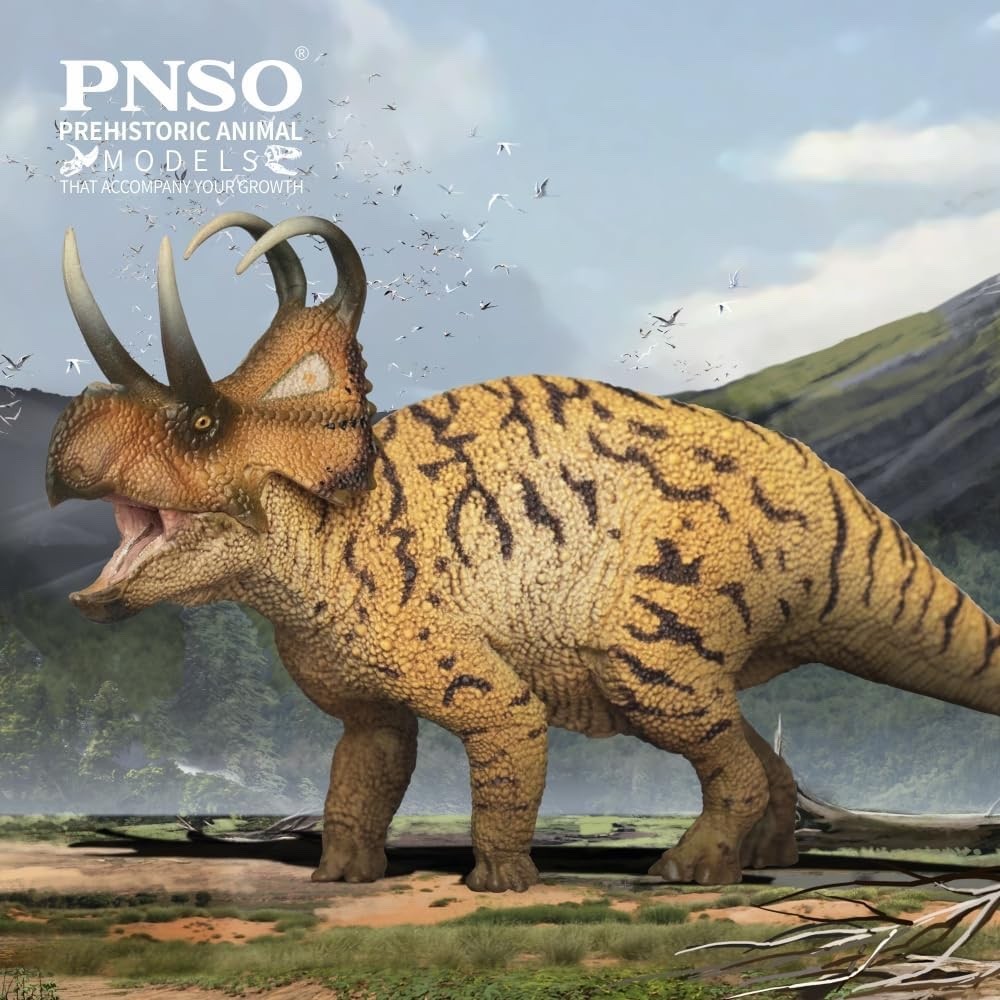 PNSO Machairoceratops Dinosaur Model No 41 NIB