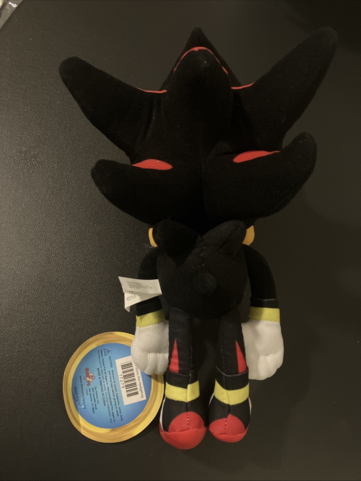 2x Sonic The Hedgehog – Shadow 12” Plush New