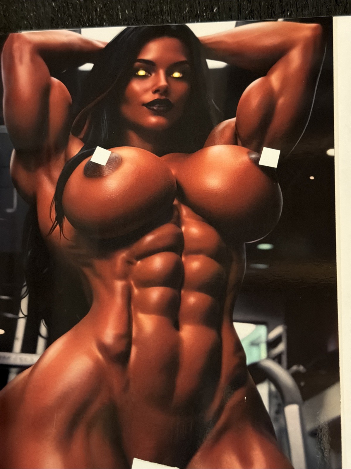 2026 Bangers Comics Red She-Hulk Cosplay Gym VIRGIN Variant Ltd 100 🤯 Beautiful