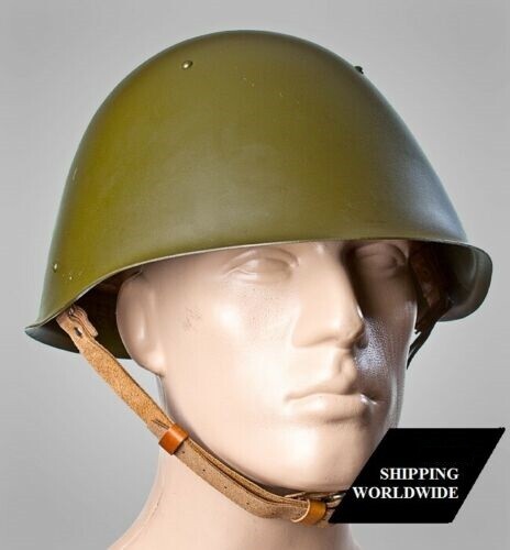 Original USSR Military Soviet Army Helmet SSh 68 Type Steel Size 2 Russian NOS