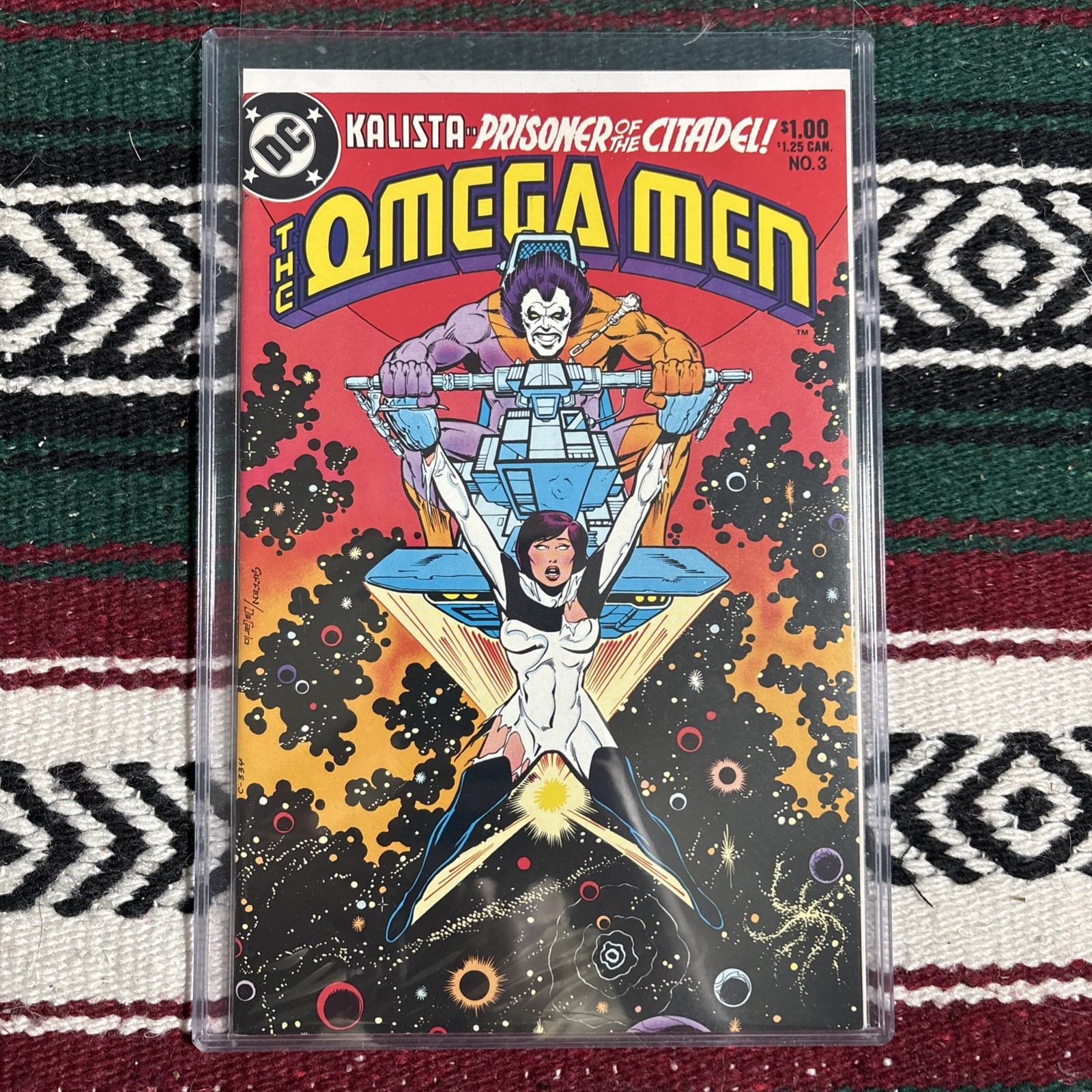 The Omega Men #3- 1st Lobo appearance-high grade beautiful copy NM M