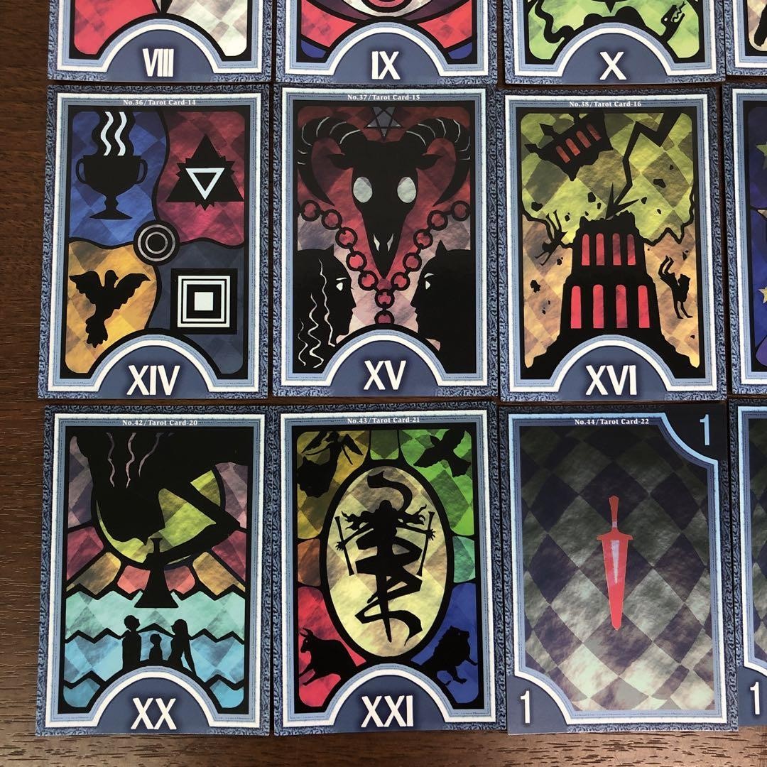 Persona 3 Tarot Cards Set Authentic Collectible Japan