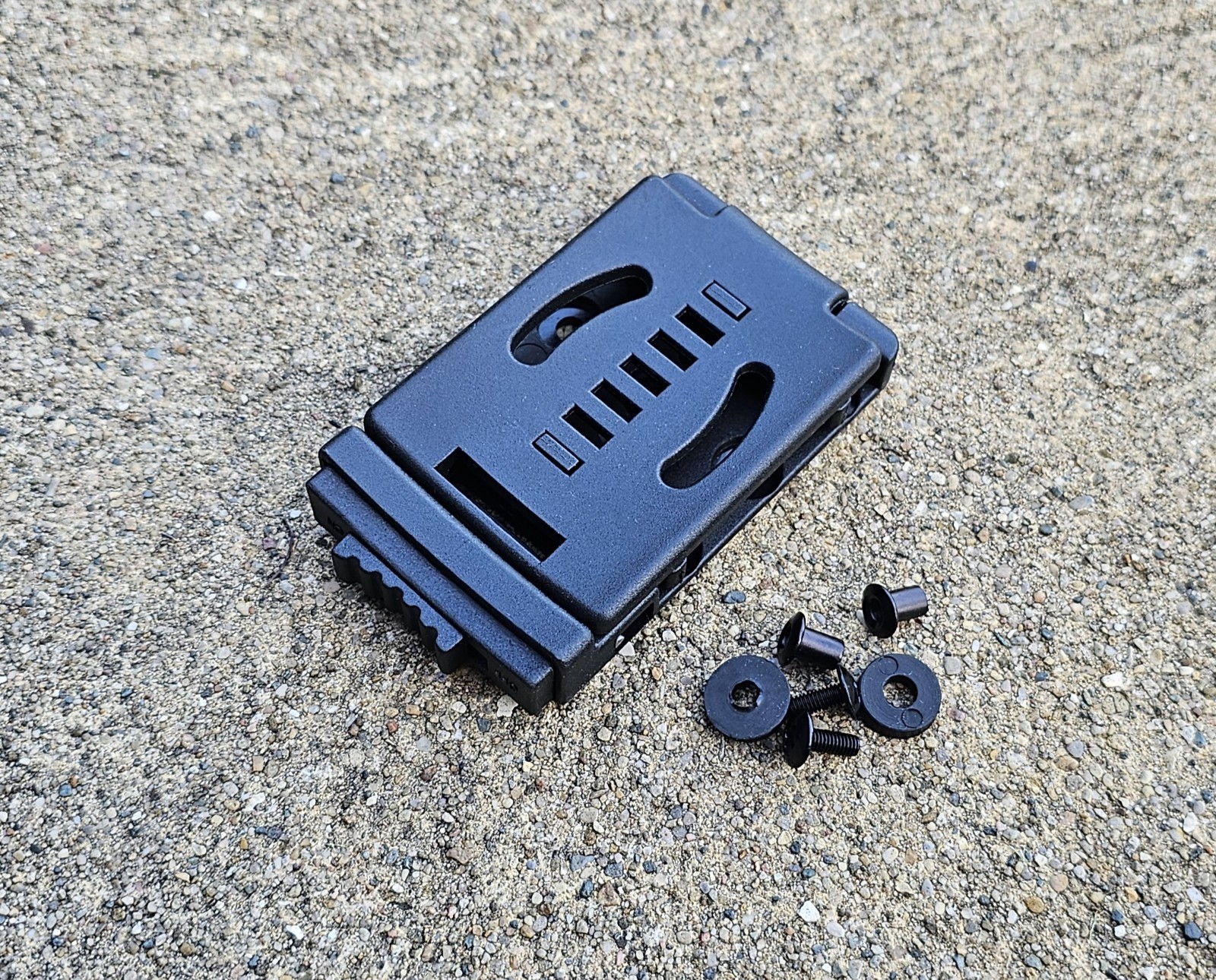 Polymer Belt Attachment & Hardware, Tek-Lok, DOTS , Belt Clip (BLACK)