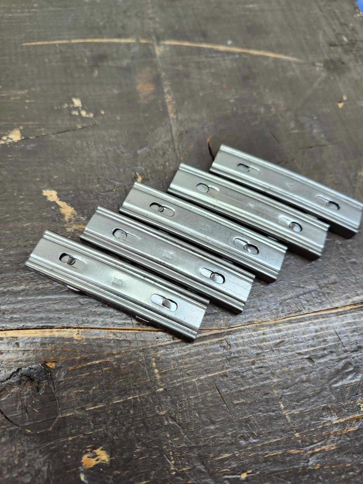 Swedish M1896 Mauser Stripper Clips, 5-PACK (works on US M1903 / M1917 also)
