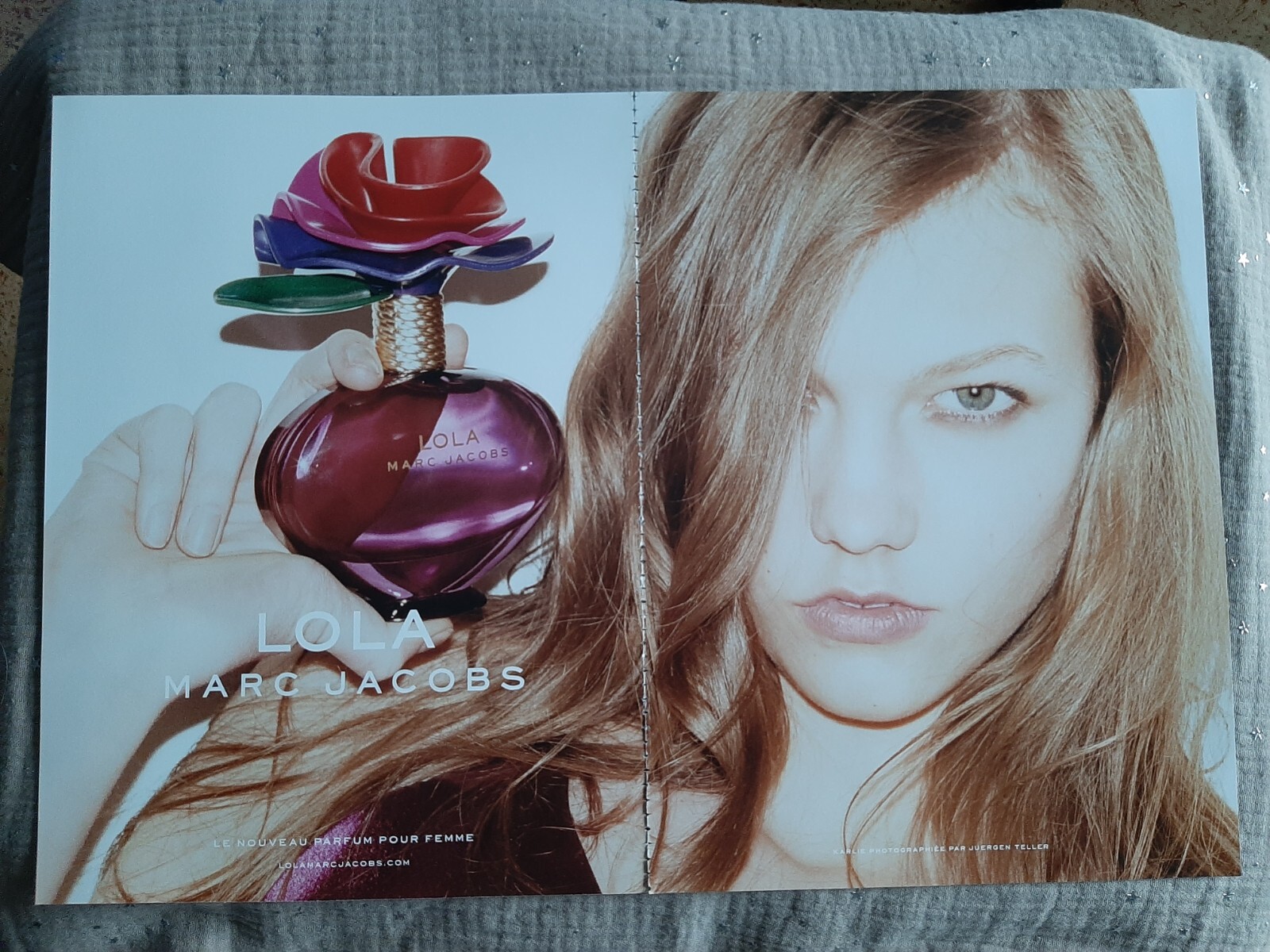 Publicité papier Parfum. Perfume Ad Marc Jacobs Lola de 2009 4 pages