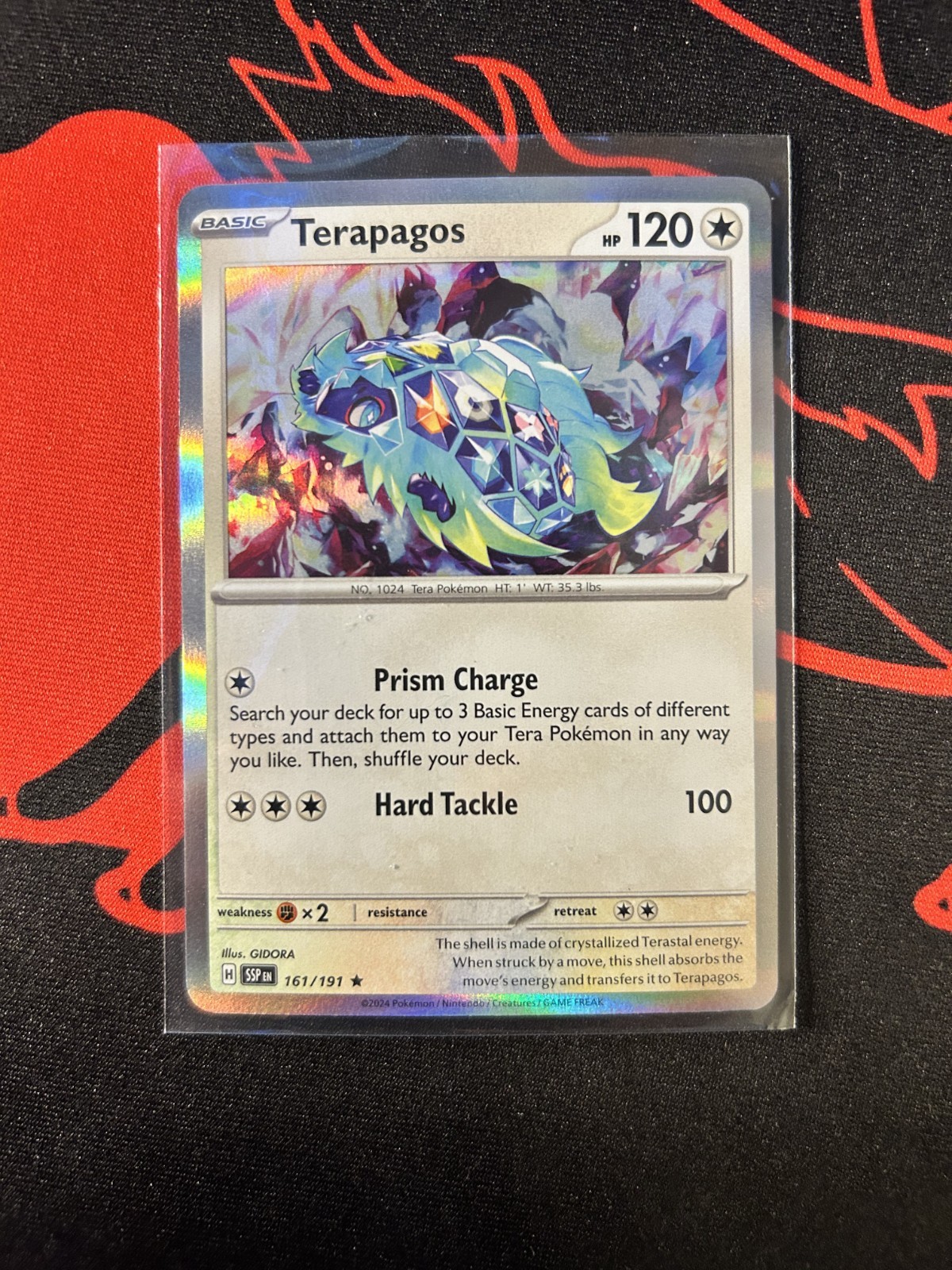 Terapagos 161/191 Holo NM