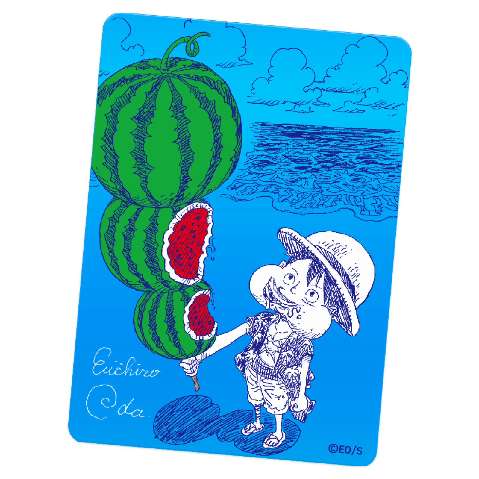ONE PIECE NatsuComi 2026 Meta Kira Card Luffy Eiichiro Oda Signed Promo Japan