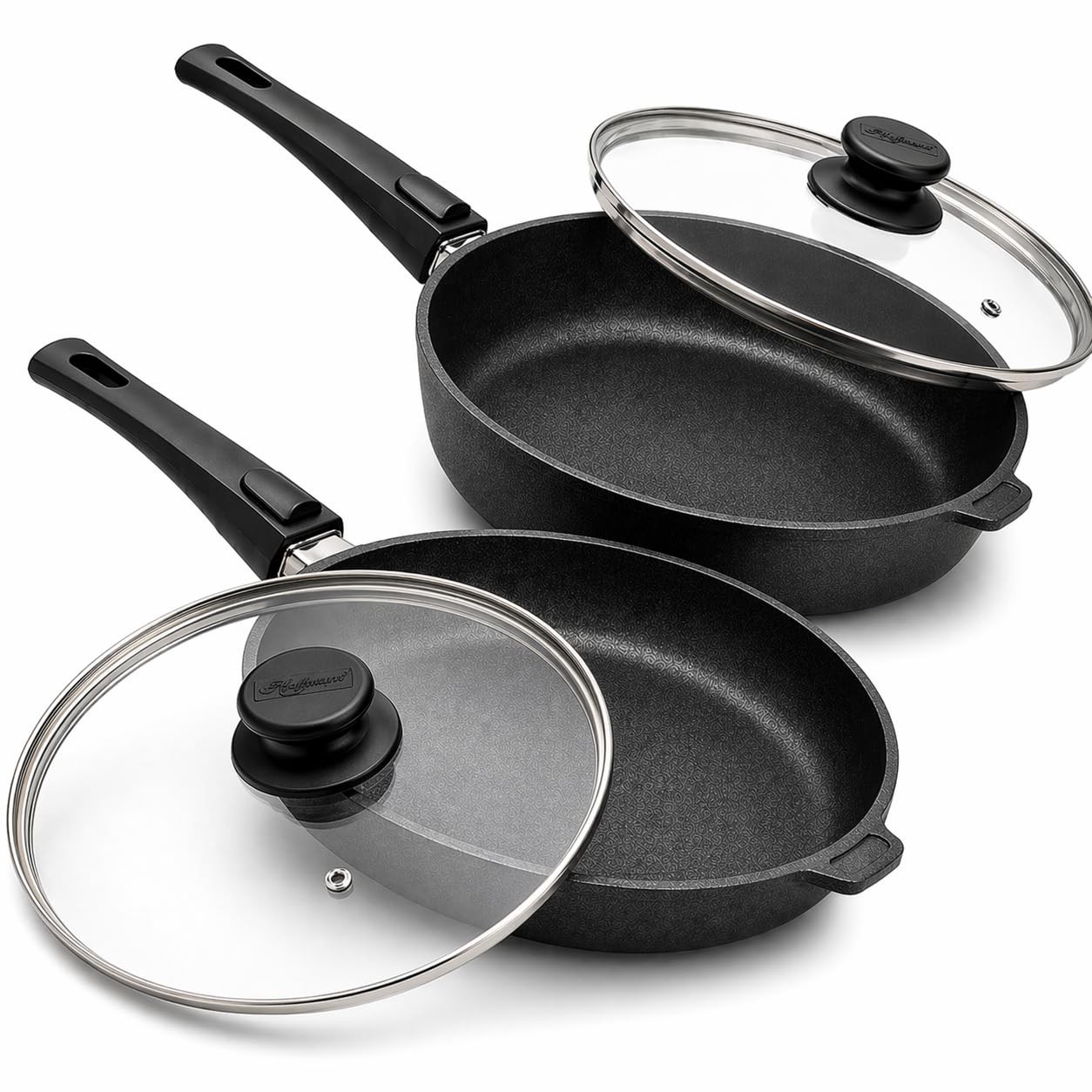 Hoffmann Nonstick Frying Pan Set 2-Piece Pfas-Free Non Toxic Made In Germany 11