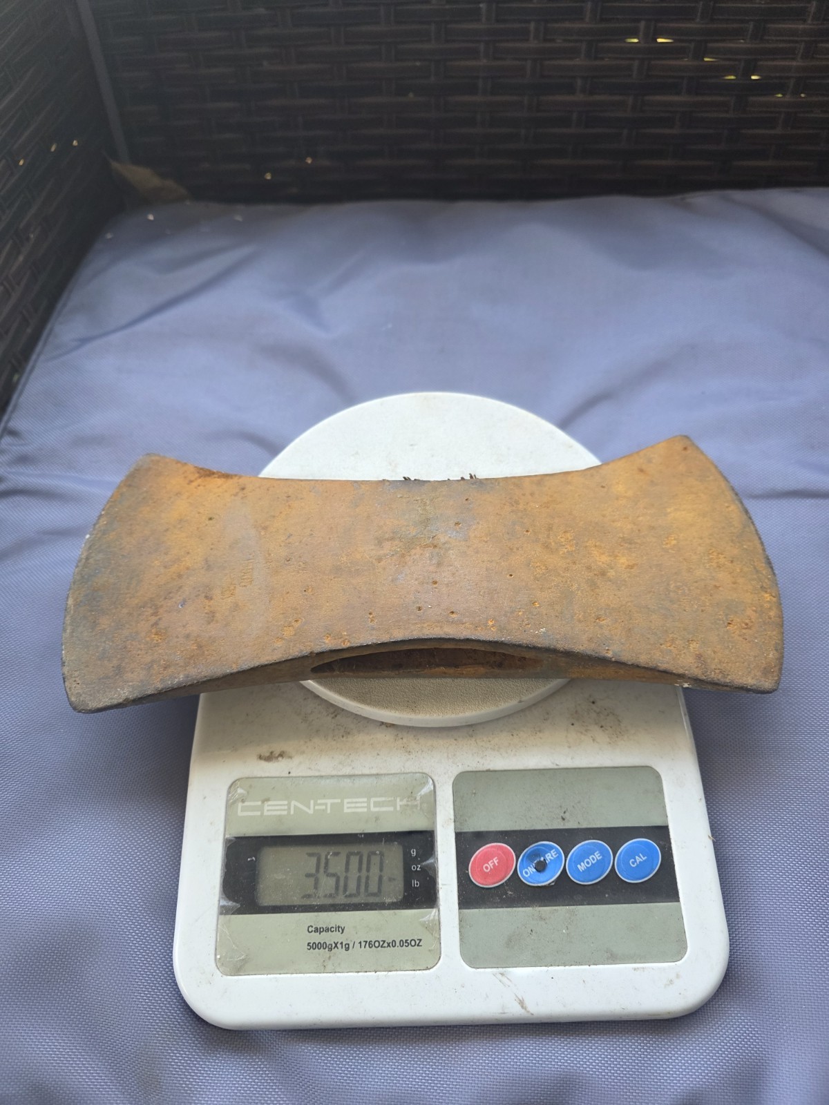 Vintage Olympia Double bit axe head Pre Owned Condition 3.5 Pounds D6