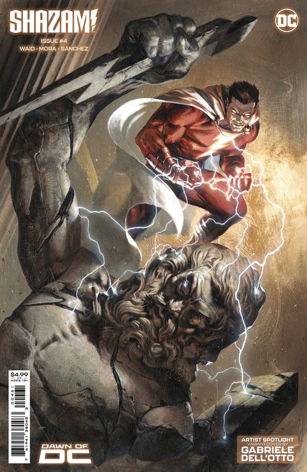 SHAZAM #4 DC Comics COVER D GABRIELE DELL OTTO ARTIST SPOTLIGHT CS VAR (S3)