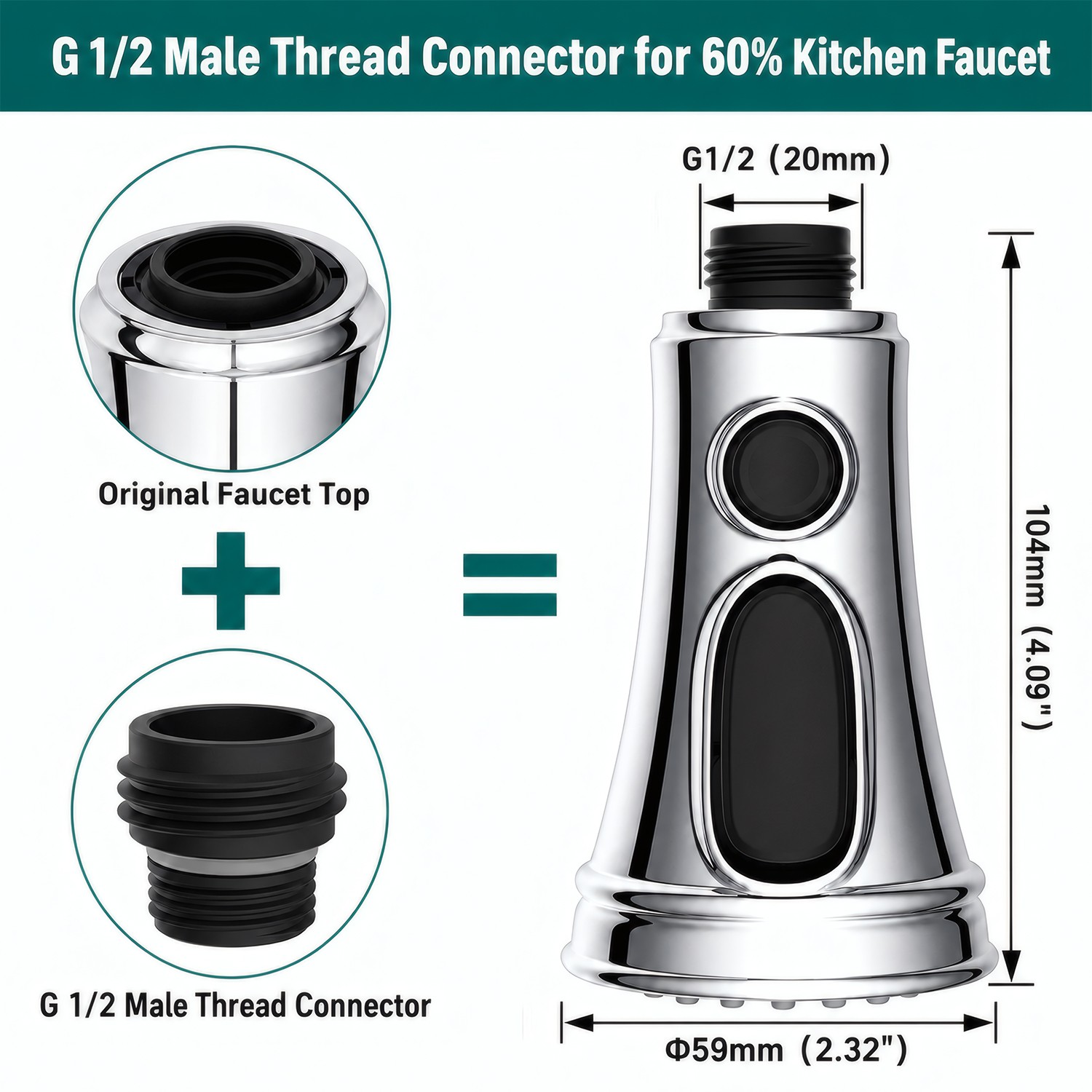 Spray Head Pull Down Kitchen Faucet Replacement Part American Standard