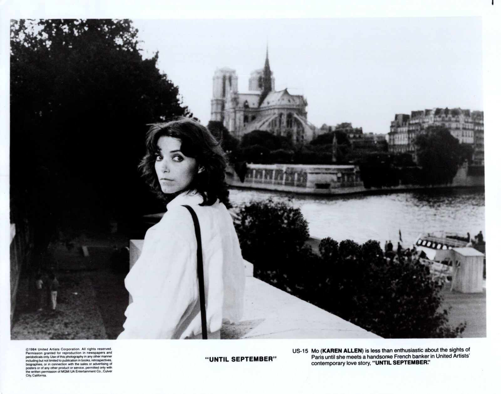 Karen Allen in Until September (1984) ❤ Original Stunning Portrait Photo K 472