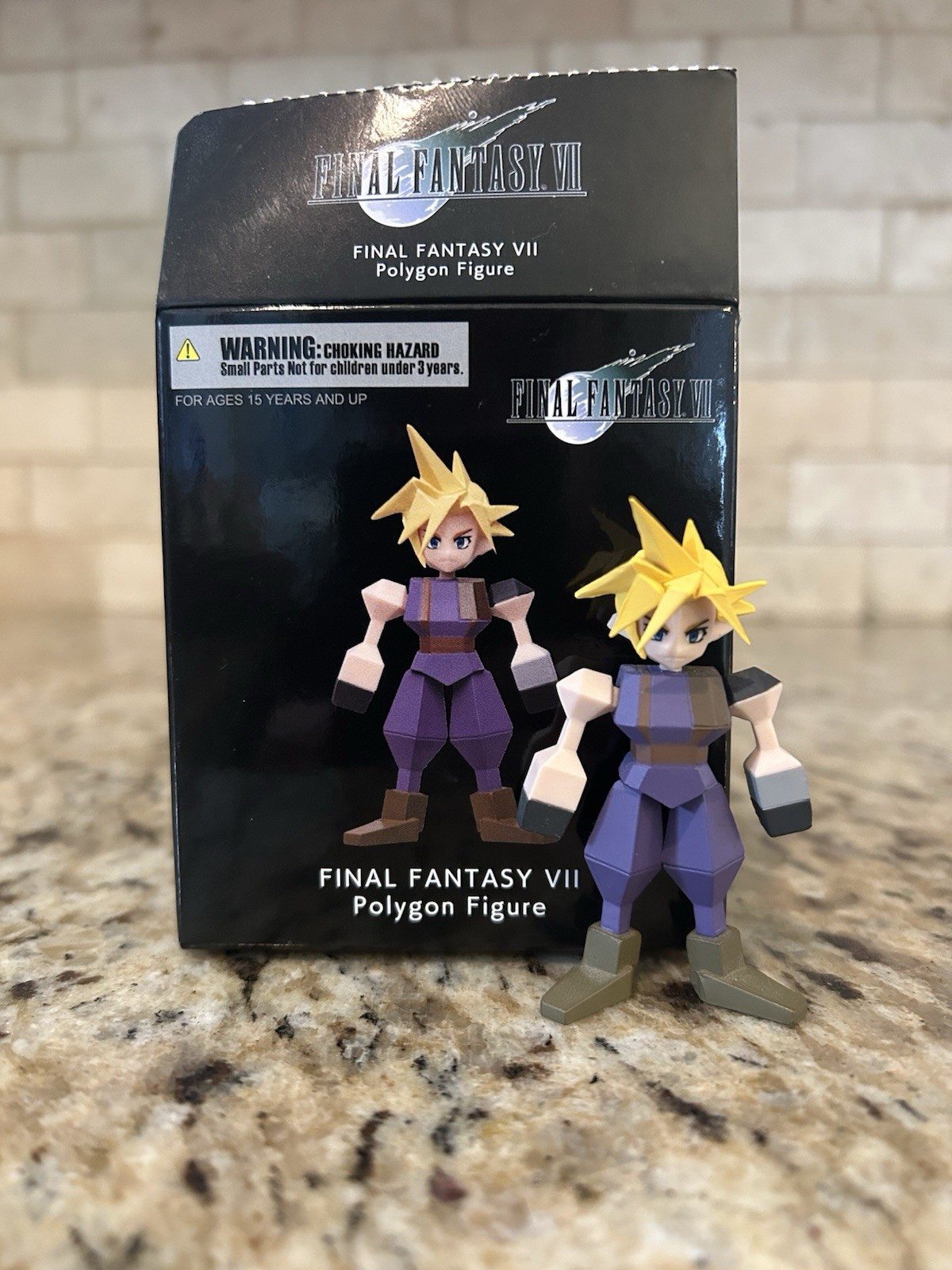 Final Fantasy VII Rebirth Square Enix FF 7 Kuji Polygon Mini Figure Cloud Square