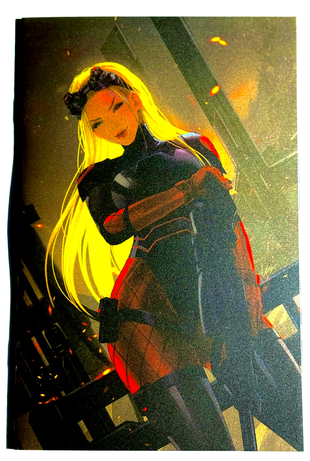 GI JOE #8 FOIL LESLEY LEIRIX LI EXCLUSIVE CHAMELEON VIRGIN VARIANT 2025 IMAGE NM