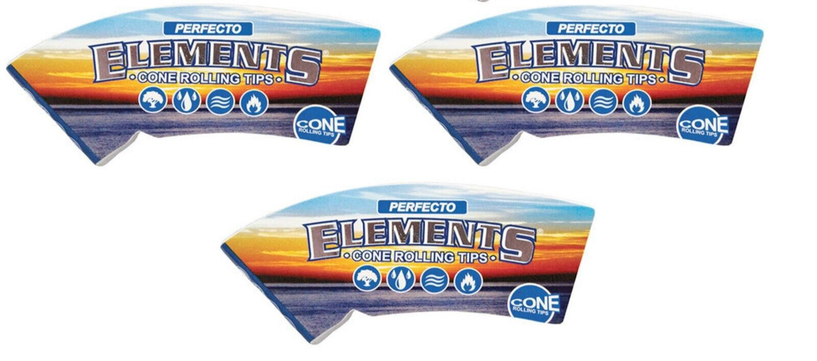 5x Elements Perfecto Cone Filter Tips 32/Pk Chlorine/Chemical Free USA SHIPPED