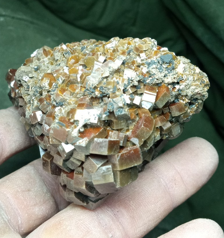 3 inch 13 oz VANADINITE Crystal cluster MIBLADEN MOROCCO