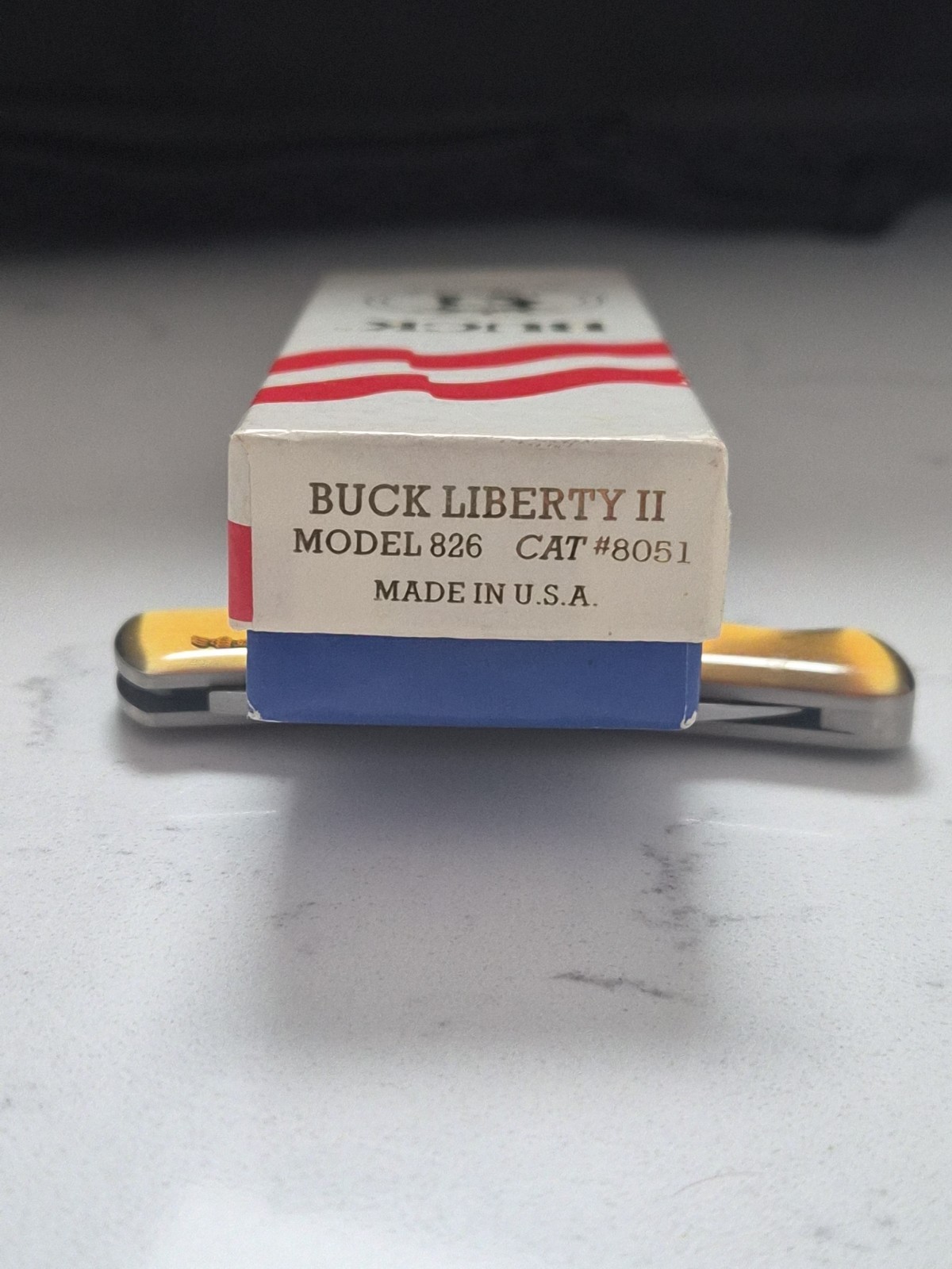 Buck 1986 Statue of Liberty Commemorative Knife #826 100th Anniversary Edition