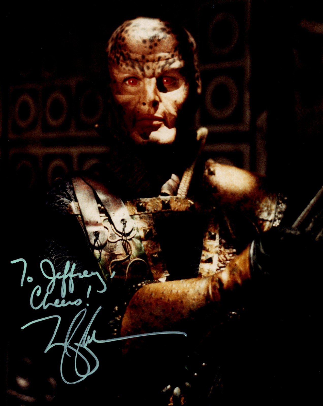 MARY KAY ADAMS “NA TOTH” autographed signed Color 8×10 Photo BABYLON 5