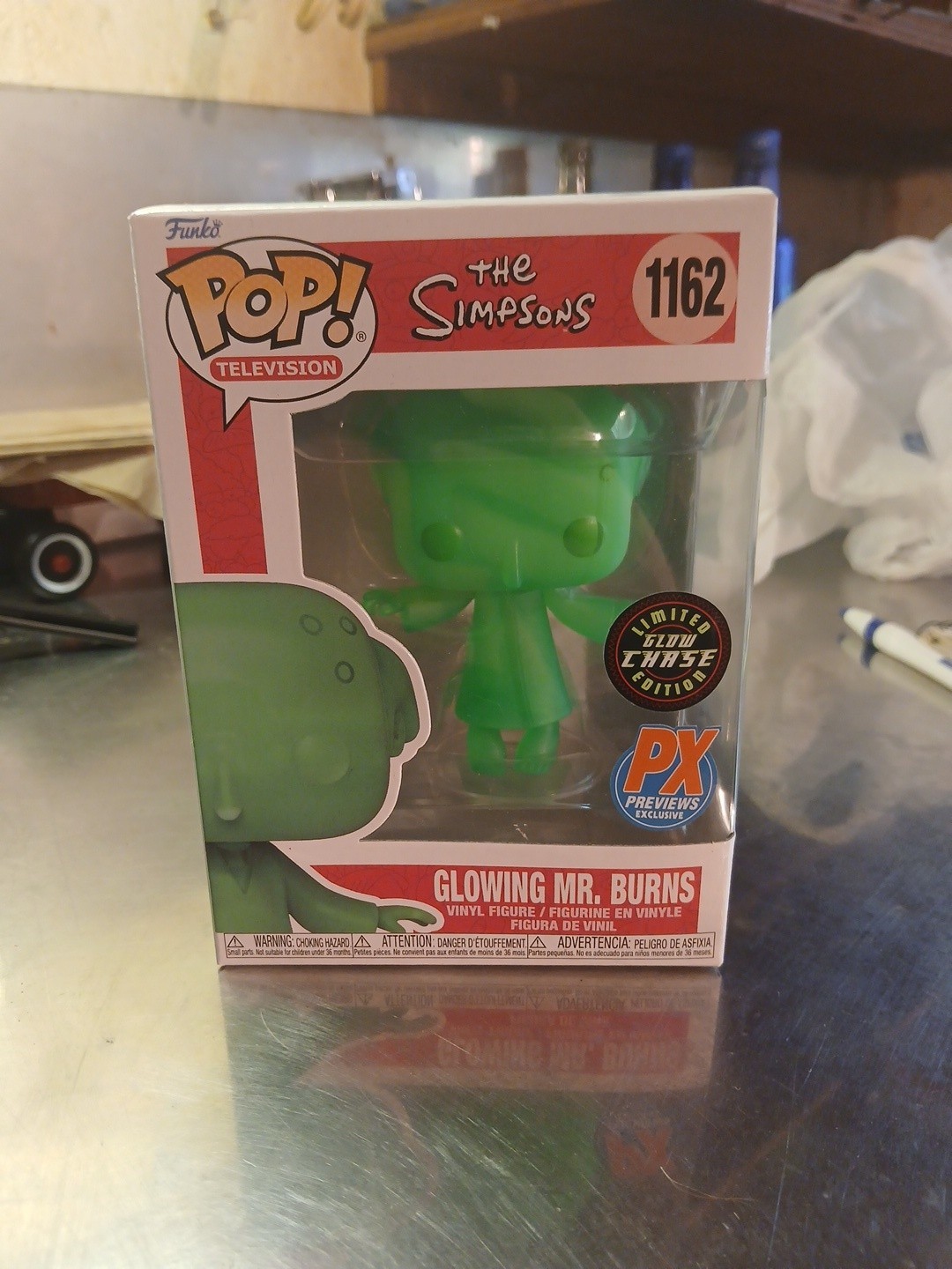 Funko Pop! The Simpsons 1162 Glowing Mr.Burns Glow in the Dark Chase