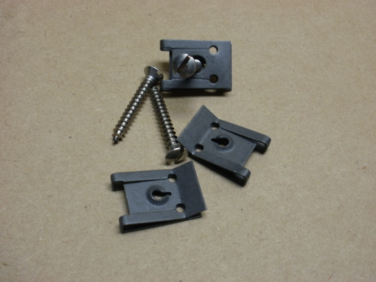 Vintage Bicycle Tank Mounting Hardware Screw Set Higgins Monark Columbia &