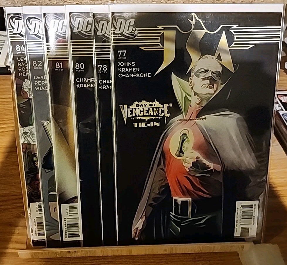 JSA #77, 78, 80, 81, 82, 84 + JSA CLASSIFIED #7, 8, 11 BRAND NEW LOT