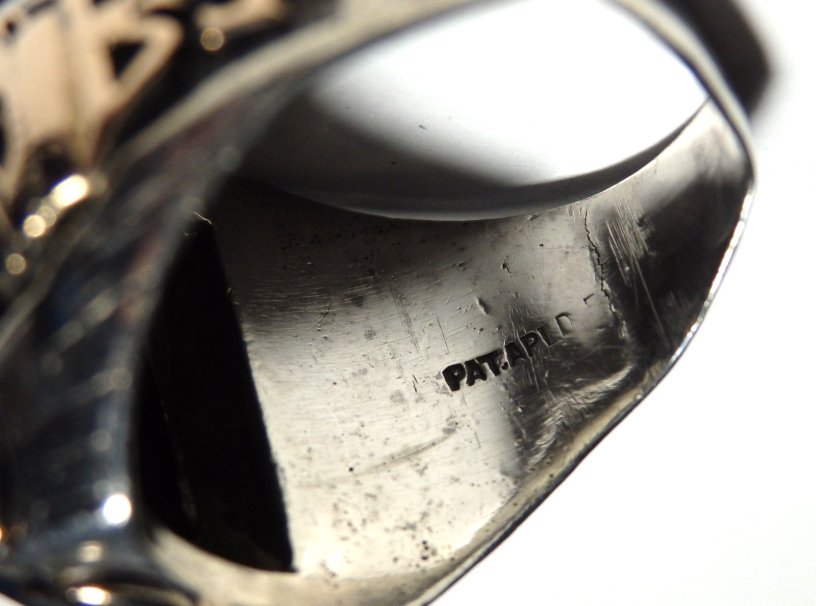 Rare Antique Phi Sigma Kappa Sterling Silver/10k Gold Nautical Fraternity Ring