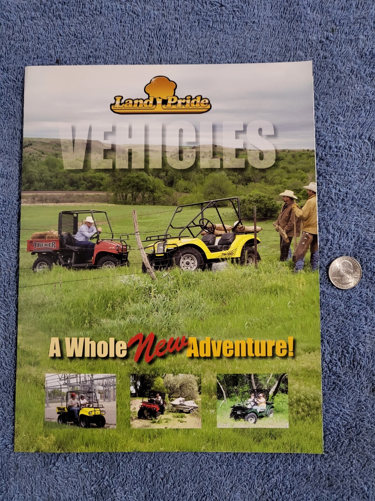 2005 Land Pride Dealer Sales BROCHURE Treker Runabout SUV ATV SxS UTV SSV Honda