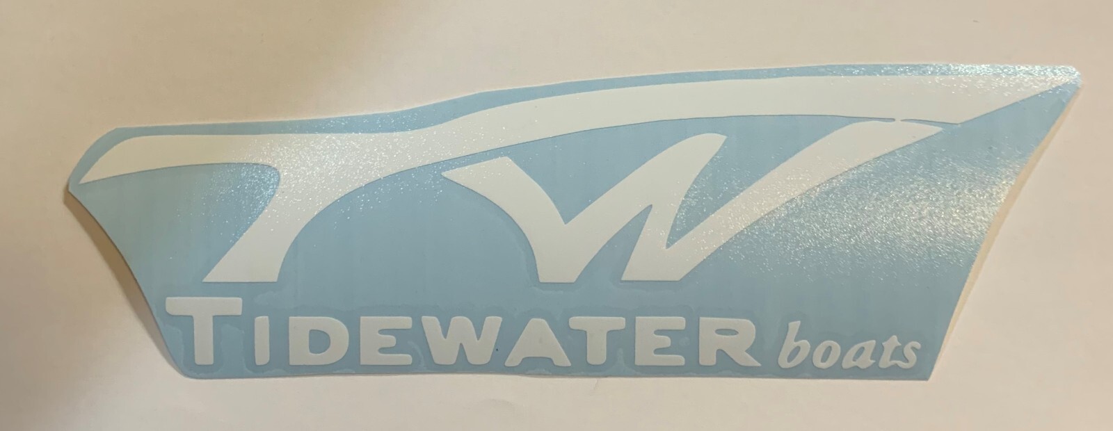 TideWater Boats Logo #1 Die Cut Vinyl Decal High Quality Outdoor Sticker Fishing