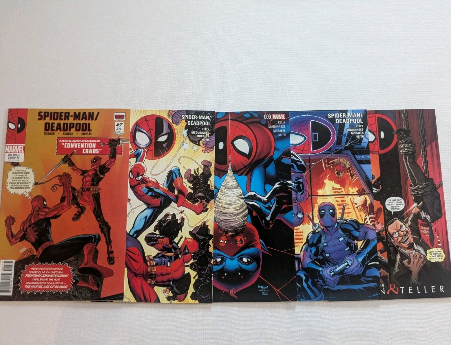 Spider-Man Deadpool Team Up #7-11 Marvel Comic Book Lot of 5 ~ 1st Itsy Bitsy