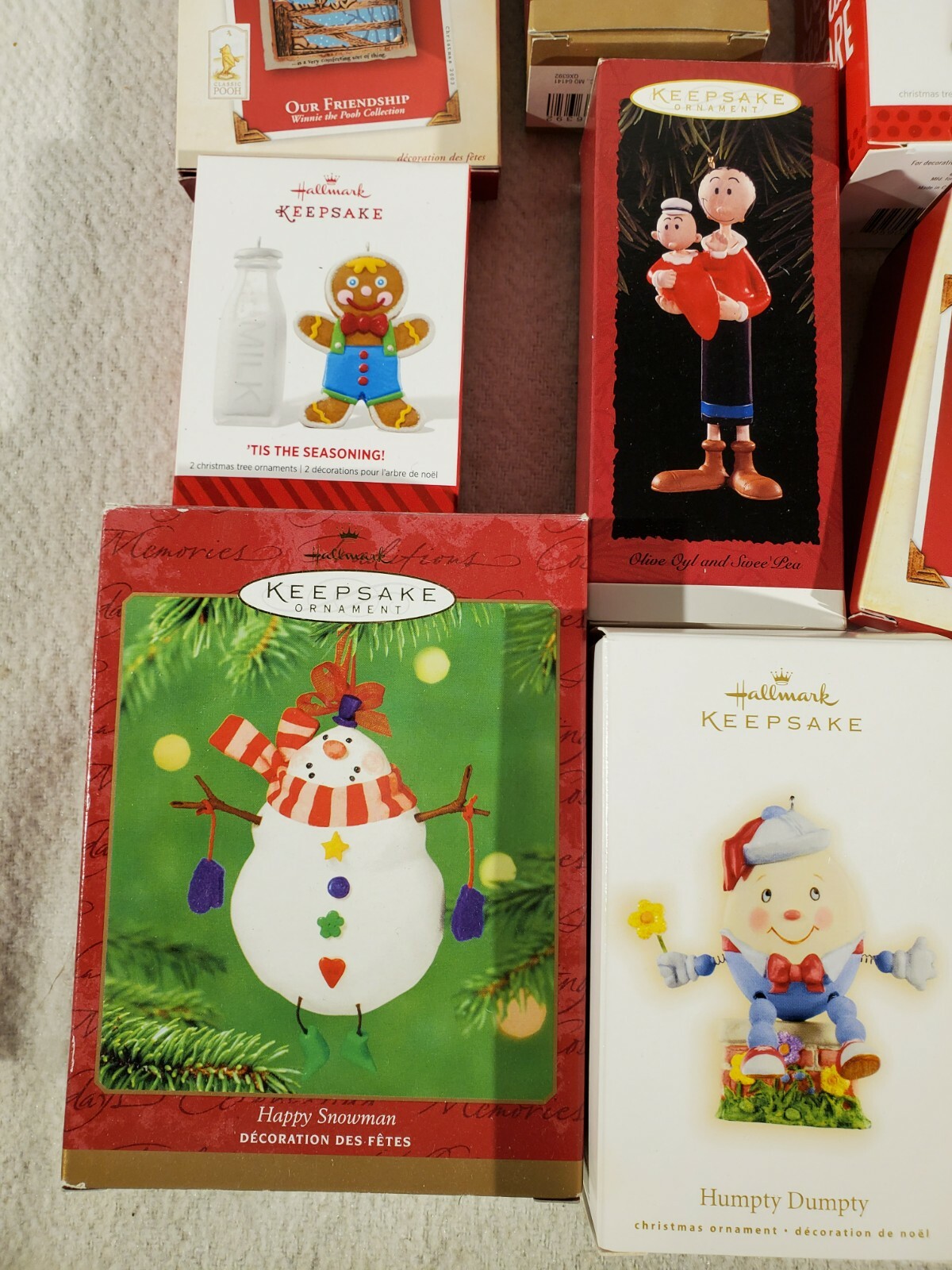 Hallmark Keepsake Ornaments ~ CHOOSE TWO