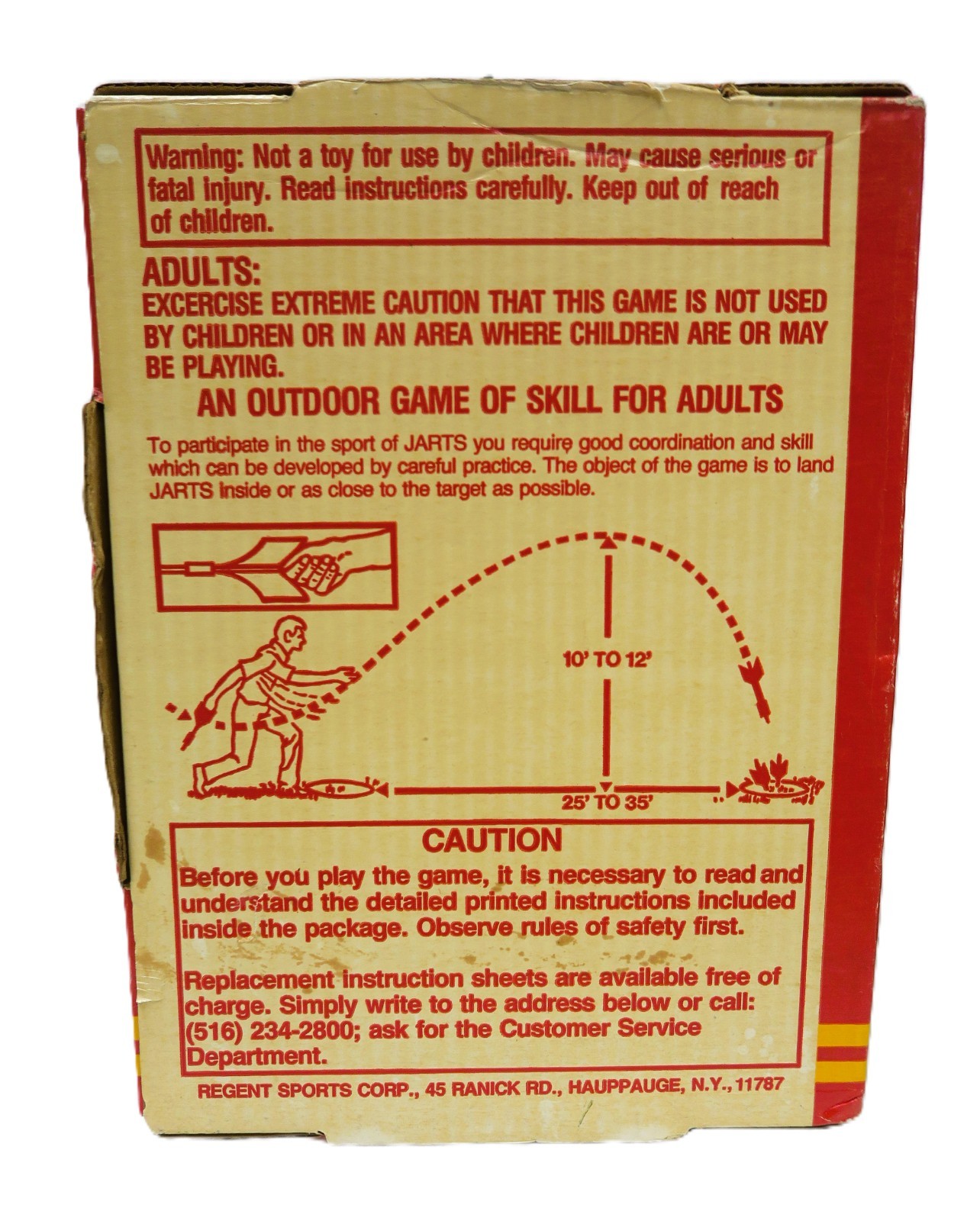 Slider J @ R T S EMPTY BOX ONLY Ebay Compliant Collectible