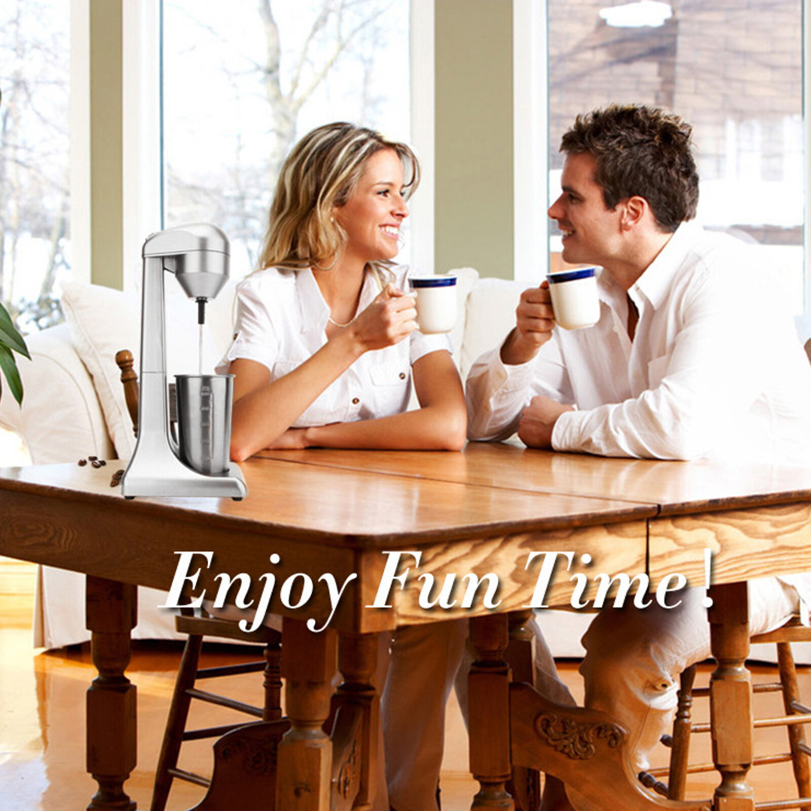 Commercial Electric Milk Shaker Maker Drink Mixer Smoothie Milk Shake Machine
