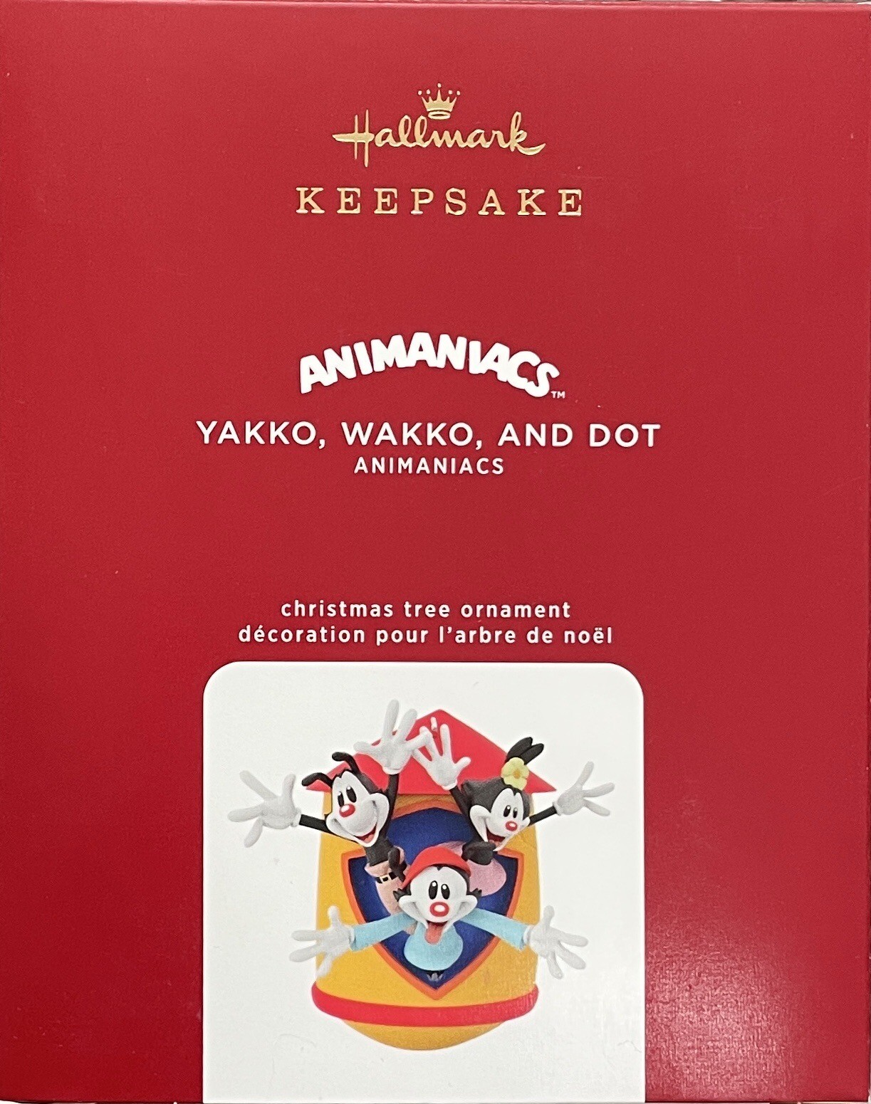 Hallmark Keepsake Animaniacs Yakko, Wakko, And Dot 2020 Christmas Tree Ornament